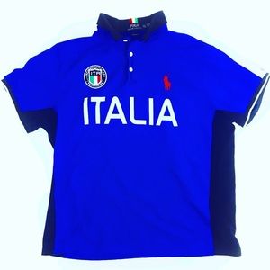 blue italia ralphblauren polo #XXL